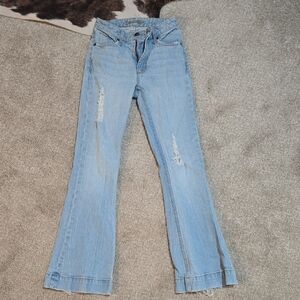 Kimes Ranch Light Blue Flare Jeans